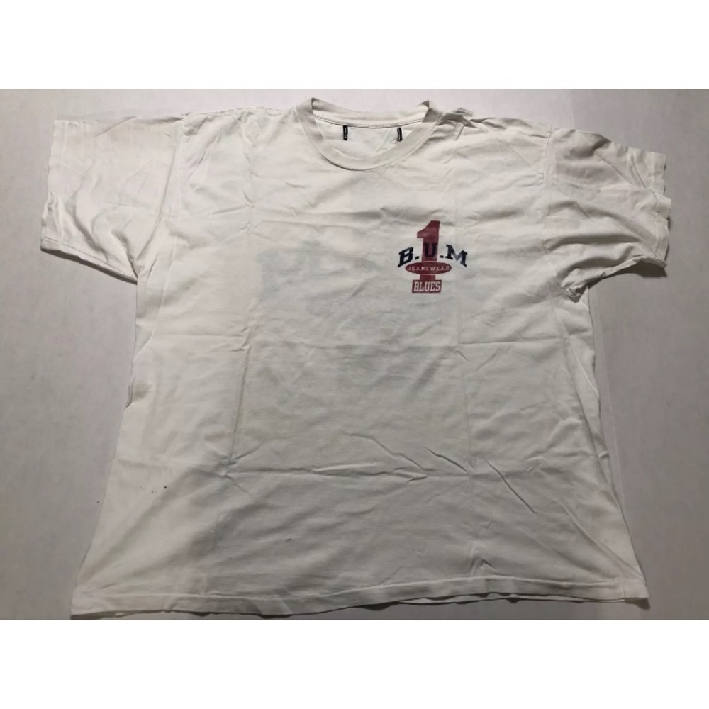 Vintage 90s Bum Jeanswear Big logo Tshirt